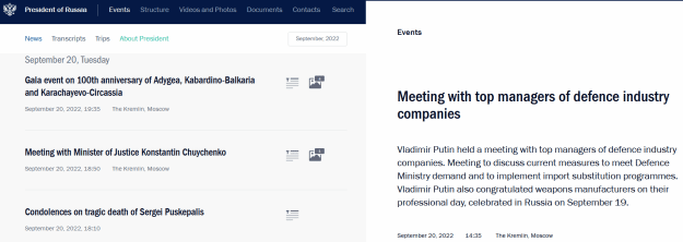 Click to Enlarge

Name: Putin Diary meets Defence Industry.png
Size: 44 KB